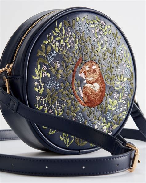 Chloe Giordani Dormouse Embroidered Round 